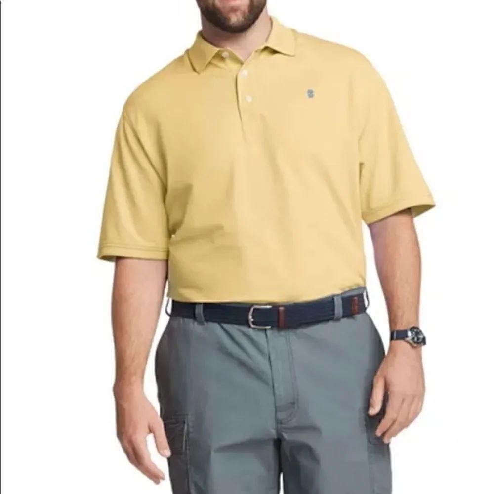 Izod Sport Flex advantage yellow polo big & Tall
